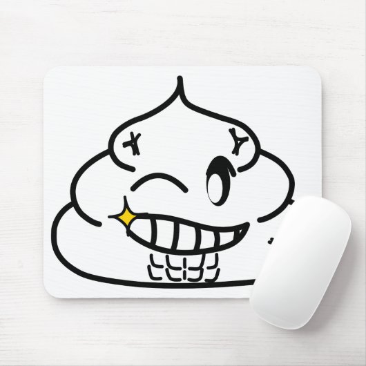 Macho Kackte - Brootsch the PooPoo Mousepad (Mit Mouse)
