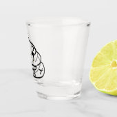 Macho Kackte - Brootsch the PooPoo Schnapsglas (Rechts)