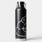 Macho Kackte - Brootsch the PooPoo Trinkflasche (Vorderseite)