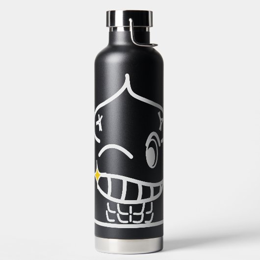 Macho Kackte - Brootsch the PooPoo Trinkflasche (links)