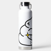 Macho Kackte - Brootsch the PooPoo Trinkflasche (Vorderseite)
