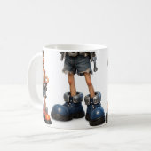 Macho Man Kaffeetasse (Vorderseite Links)