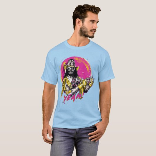 Macho Man Oh Yeah T-Shirtmacho man Oh ja T-Shirt (Vorne ganz)