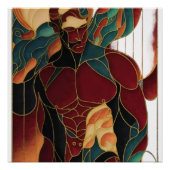 Macho man Reinemedikkunst Poster (Vorderseite)