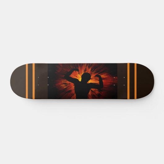 Macho Man Skateboard (Horizontal)