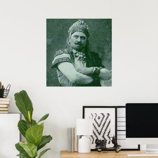 Macho-Mann Poster (Heimbüro)