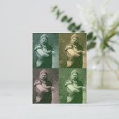 Macho-Mann Postkarte (Stehend Vorderseite)