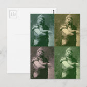 Macho-Mann Postkarte (Vorne/Hinten)