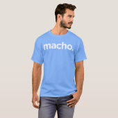 Macho Retro T-Shirt (Vorne ganz)
