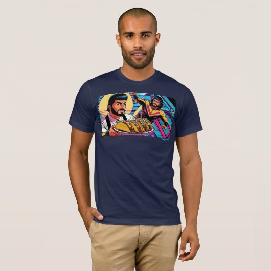 Macho Taco Man T-Shirt (Vorne ganz)