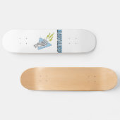 MACHOTAILDROP ursprünglicher Druck 8" Plattform Skateboard (Horizontal)