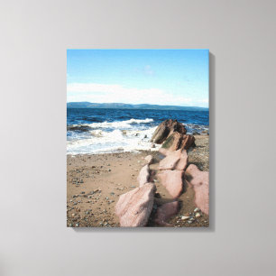 Machrie Bay Card Foto Block Leinwanddruck