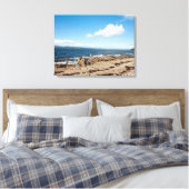 Machrie Bay Card Foto Block Leinwanddruck (Insitu (Schlafzimmer))