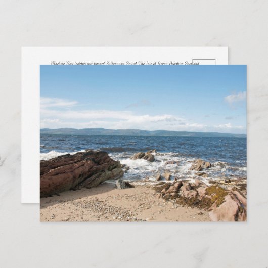 Machrie Bay Card Postkarte (Vorne/Hinten)