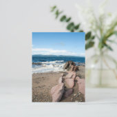 Machrie Bay Card Postkarte (Stehend Vorderseite)