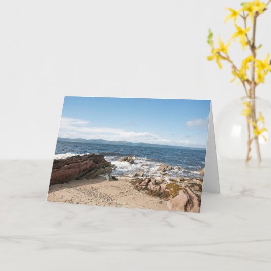 Machrie Bay Karte (Gelbe Blume)