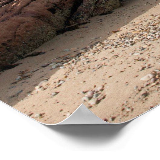 Machrie Bay Poster (Ecke)