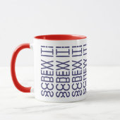 Mach's! AmericanHidden Message 150B Funny Quote Tasse (Links)