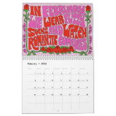 Mach's! Groovy Lettering Calendar Kalender (Feb 2026)