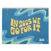 Mach's! Groovy Lettering Calendar Kalender (Titelbild)