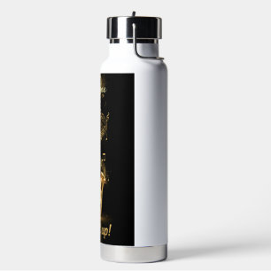Mach's jazziger  Saxophon-Musik - Pop-up-Strohhalm Trinkflasche
