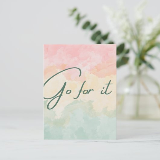 Mach's Postkarte (Stehend Vorderseite)