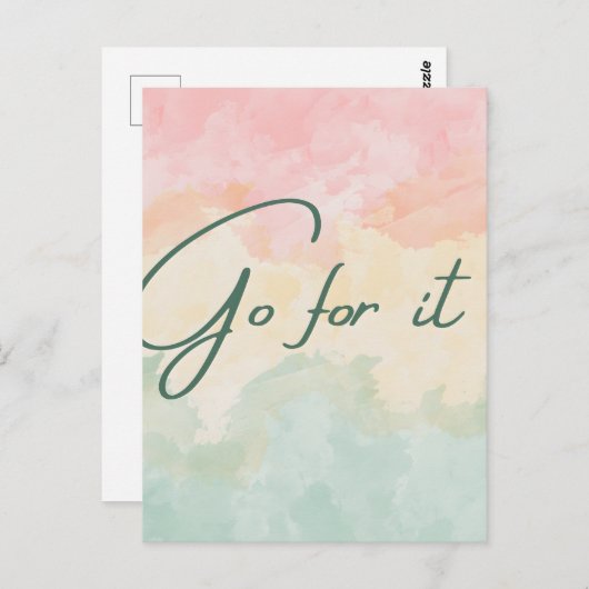 Mach's Postkarte (Vorne/Hinten)