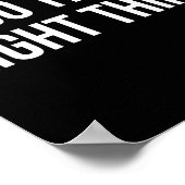 Mach's richtig poster (Ecke)