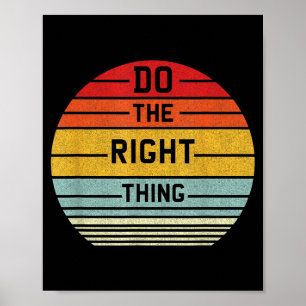 Mach's richtig Retro Poster
