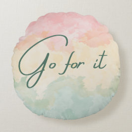 Mach's Rundes Kissen