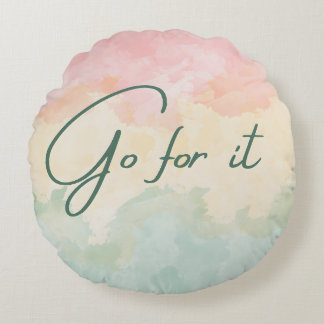 Mach's Rundes Kissen