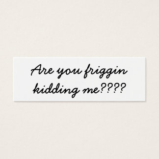 Machst du mir einen Witz?