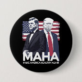 Macht Amerika wieder gesund Button (Vorderseite)