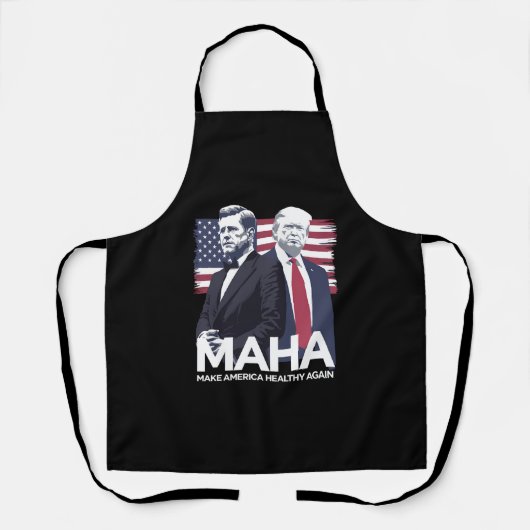 Macht Amerika wieder gesund Schürze (Vorderseite)