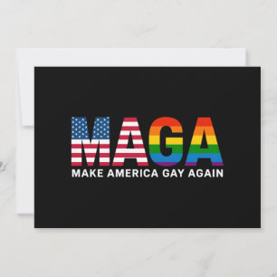 Macht Amerika wieder schwul Gay Pride 2025 LGBTQ+  Einladung