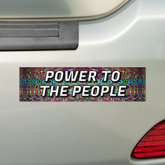MACHT DEN MENSCHEN AUTOAUFKLEBER (Auf Auto)