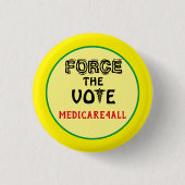 Macht die Abstimmung Button (Vorderseite)