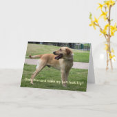 Macht diese Karte meinen Hintern groß aussehen? (Gelbe Blume)