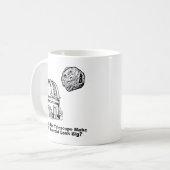 Macht dieses Teleskop mein Asteroid groß aussehen? Kaffeetasse (Vorderseite Links)