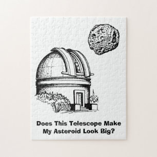 Macht dieses Teleskop mein Asteroid groß aussehen? Puzzle
