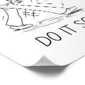 Macht es Angst - Courage Poster Art (Ecke)