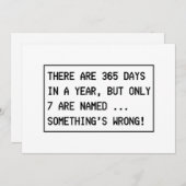 Macht es Sinn! Dankeskarte (Vorne/Hinten)