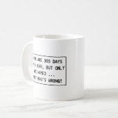 Macht es Sinn! Kaffeetasse (Vorderseite Links)