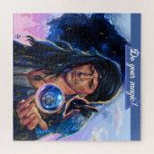 Macht eure Magie! - originelle Fantasiefigur Puzzle (Horizontal)