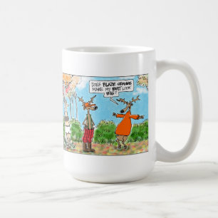 Macht Flammen-Orange meinen Hintern-Blick groß? Kaffeetasse