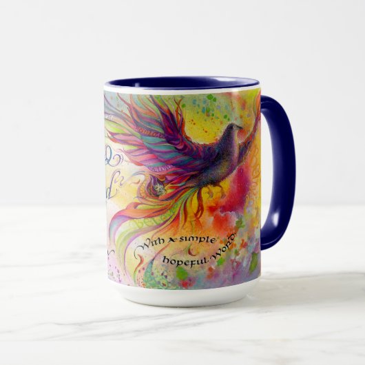 Macht Gott/Wind-Tasse Tasse (VorderseiteRechts)