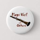 Macht gut mit anderen Klarinetten Button (Vorderseite)