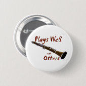 Macht gut mit anderen Klarinetten Button (Vorne & Hinten)