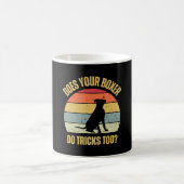 Macht Ihr Boxer auch Tricks? Kaffeetasse (Mittel)