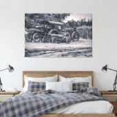 Macht im Einklang Leinwanddruck (Insitu (Schlafzimmer))